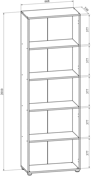 Шкаф-пенал ОФ-301К