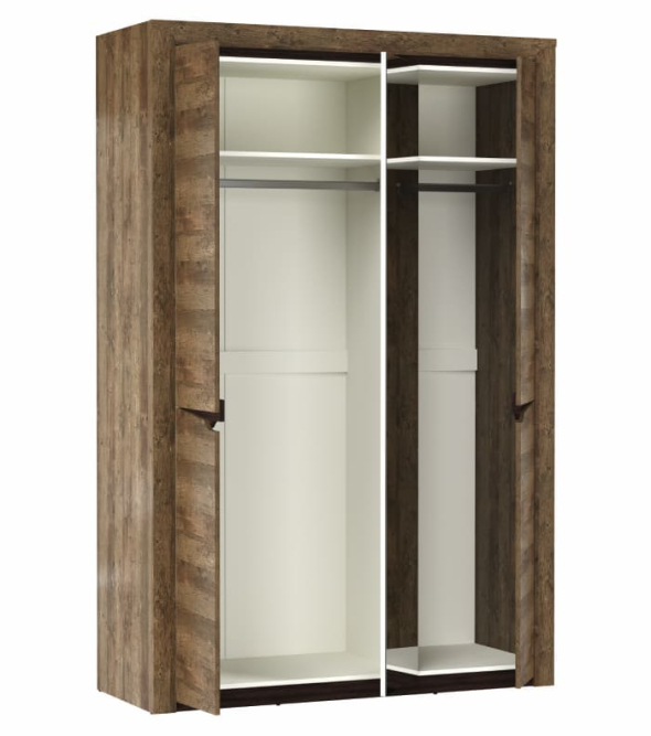 Шкаф для одежды 33.02 (3-х дв.) с зеркалом Лючия