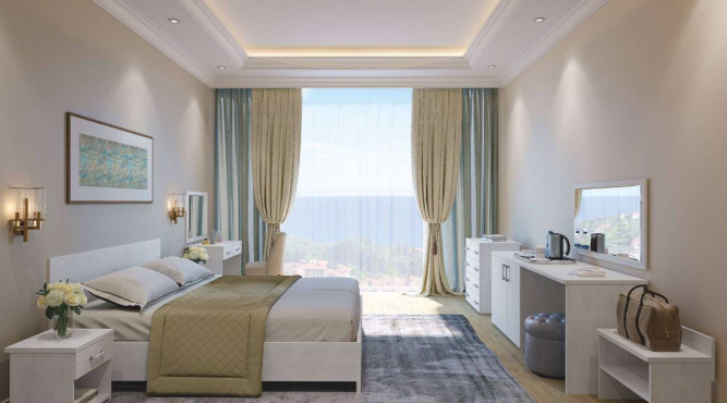 Комплект мебели для гостиниц Виктория №6