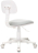 Кресло детское CH-W201NX, без подлокотников, пластик белый, серое, 477006