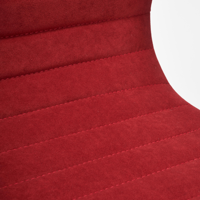 Кресло URBAN флок , бордовый, 10