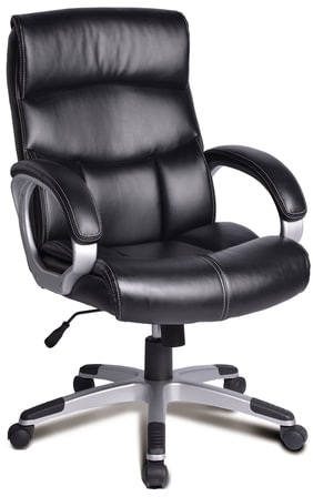 Кресло офисное BRABIX "Impulse EX-505", экокожа, черное, 530876