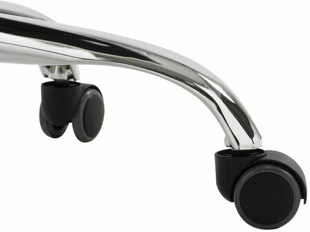 Кресло офисное BRABIX "Fit EX-514", с подголовником, хром, черное, 531949