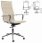 Кресло офисное BRABIX PREMIUM "Intense EX-531", экокожа, хром, бежевое, 532541