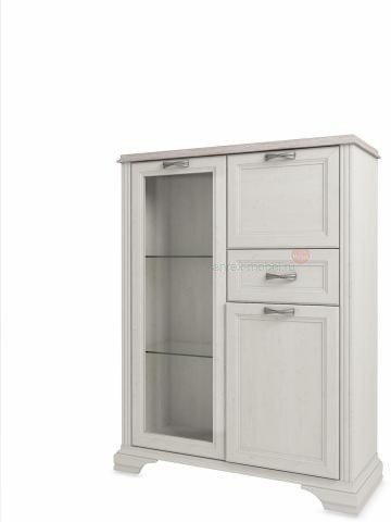Шкаф с витриной 1V2D1S Монако