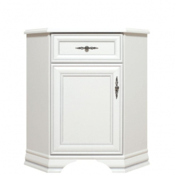 Тумба KOMN1D1S/L (Кентаки белый)