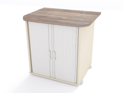 Тумба с жалюзи К34 Модерн (М38+М37)