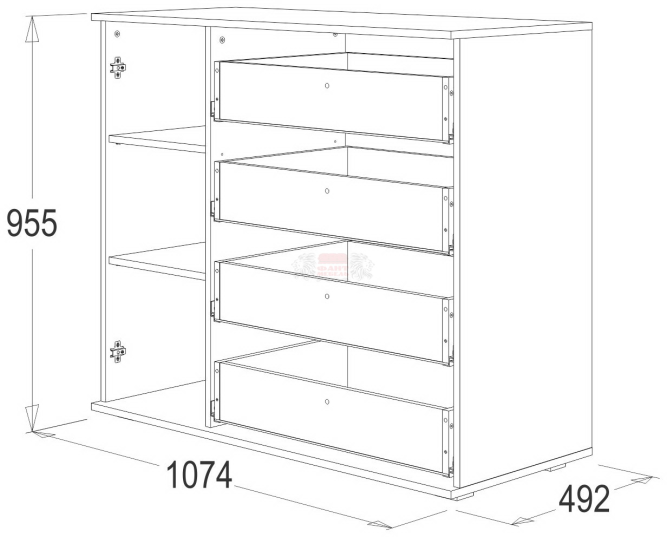 Комод Ольга 14 №2