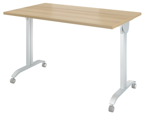 Стол на колёсах, на м/к с откидной столешницей ДР50