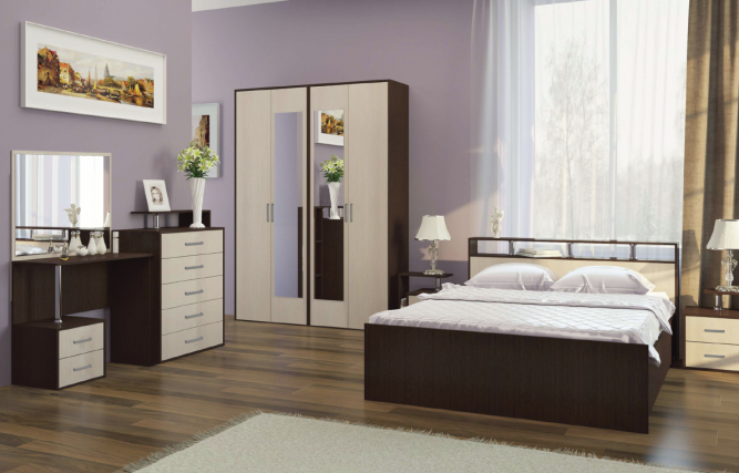 Спальня Соло (Эста) комплект 1