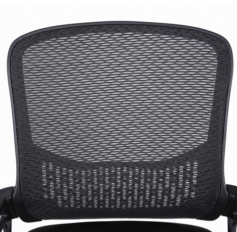 Кресло BRABIX "Next MG-318", с подлокотниками, хром, черное, 531834