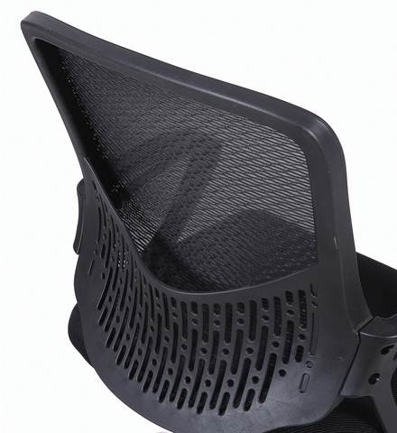 Кресло BRABIX "Next MG-318", с подлокотниками, хром, черное, 531834