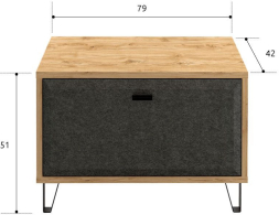 Тумба Грейс KOM1K
