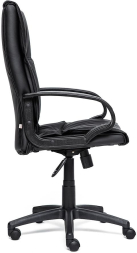 Кресло DAVOS кож/зам, черный, 36-6