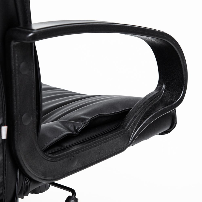 Кресло DAVOS кож/зам, черный, 36-6