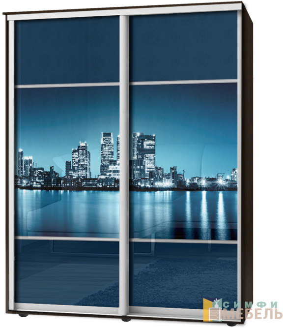 Шкаф-купе 2х дв Стандарт Фотопечать № 29