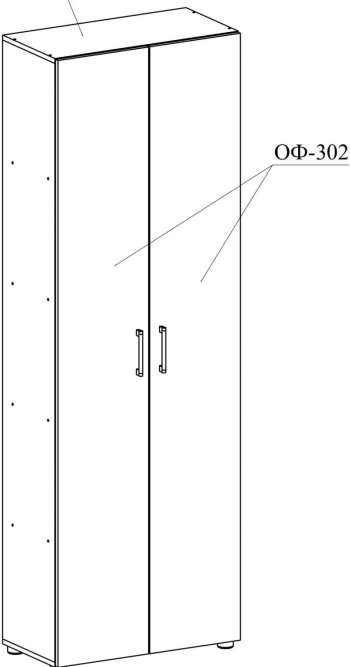 Шкаф платяной ОФ-31К