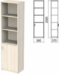 Шкаф полузакрытый Арго