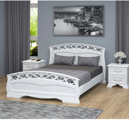 Кровать из массива Грация-1