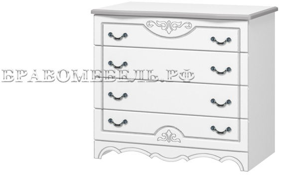 Комод  4 ящика  Лотос
