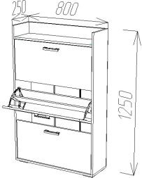 Обувница ОБ-3