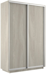 Шкаф-купе Экспресс 2-х дверный (ЛДСП) Ясень шимо светлый