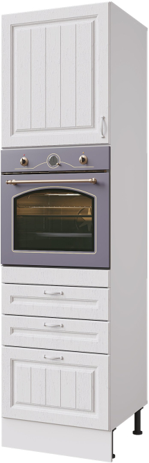 Пенал под духовку с 3-мя ящиками B-BOX (Метабоксы) 600 мм  Принцесса