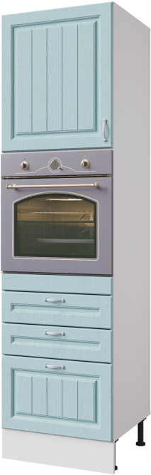 Пенал под духовку с 3-мя ящиками B-BOX (Метабоксы) 600 мм  Принцесса