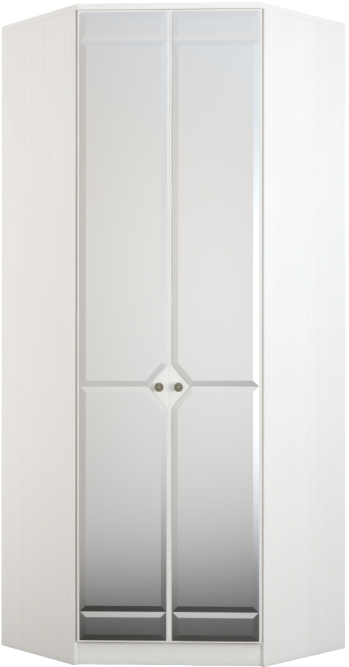 Шкаф угловой с зеркалом Азалия 23