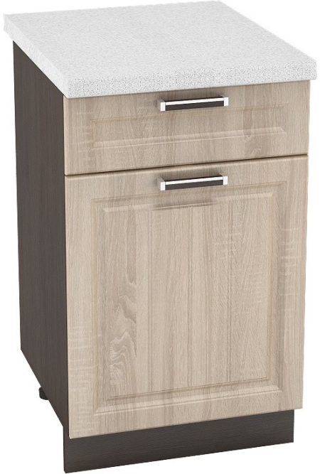 Шкаф нижний 1 ящик Кухня Прага 500 мм