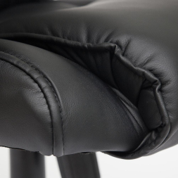 Кресло BERGAMO кож/зам, черный, 36-6