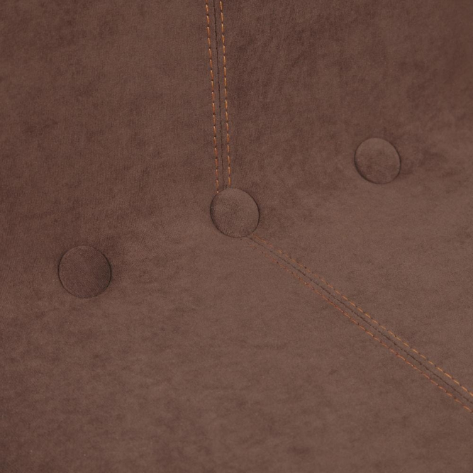 Кресло RIO флок/кож/зам , коричневый/бежевый, 6/36-34