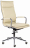 Кресло офисное BRABIX PREMIUM "Kayman EX-532", экокожа, хром, бежевое, 532544