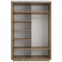 Шкаф-купе Экспресс 2-х дверный (ЛДСП) Сонома