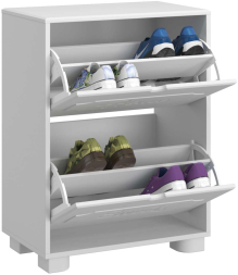 Тумба для обуви ДримСтар ДС-22 белое дерево