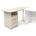 Тумба приставная левая К25 Модерн (М17+М20+2131+М36) (Шамони светлый)
