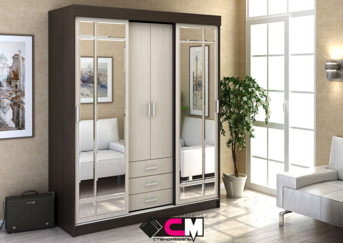 Шкаф-купе Лидер 1/1М