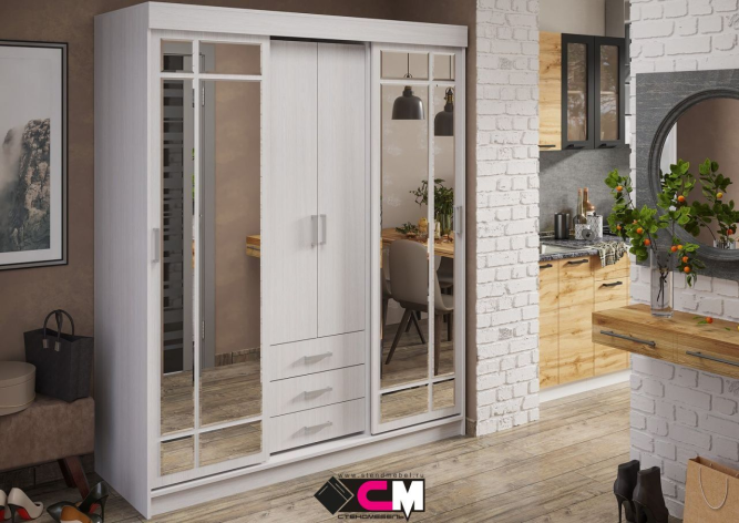 Шкаф-купе Лидер 1/1М