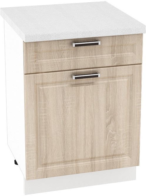 Шкаф нижний 1 ящик Кухня Прага 600 мм