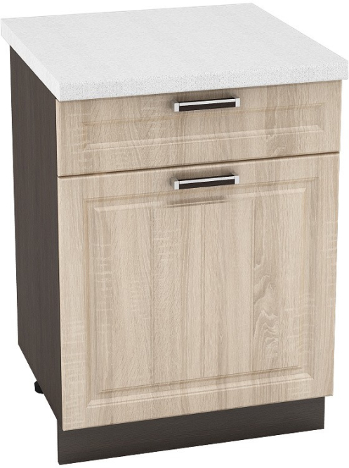 Шкаф нижний 1 ящик Кухня Прага 600 мм