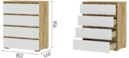 Комод КМ 02 Хелен