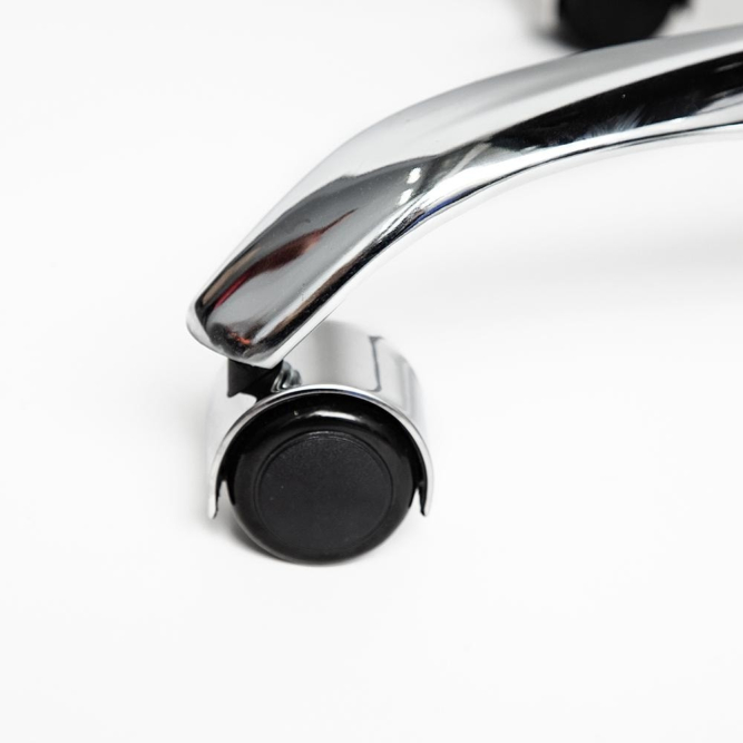 Кресло СН9944 Хром, кож/зам, черный, 36-6