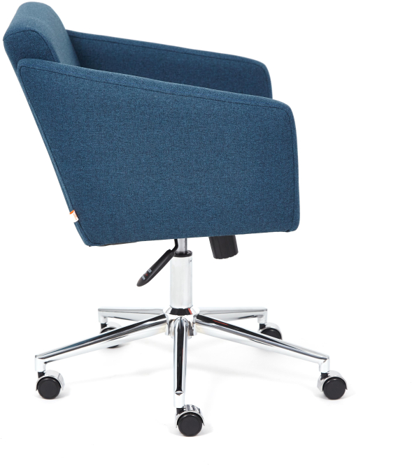 Кресло MILAN хром ткань ORLEANS, синий, 19