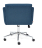 Кресло MILAN хром ткань ORLEANS, синий, 19