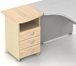 Тумба приставная левая К37 Модерн (М23+М36+М20)