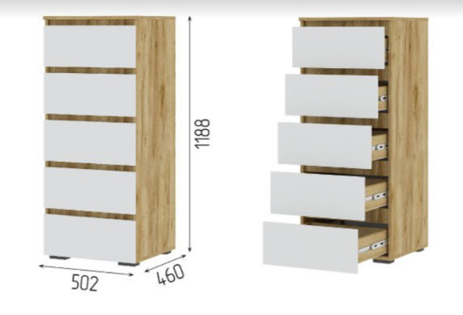 Комод КМ 03 Хелен