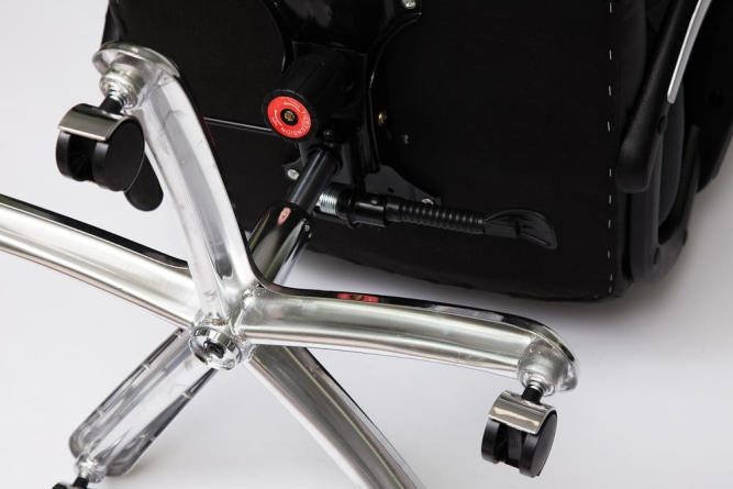 Кресло GRAND кож/зам/ткань, коричневый/бронзовый, 36-36/21