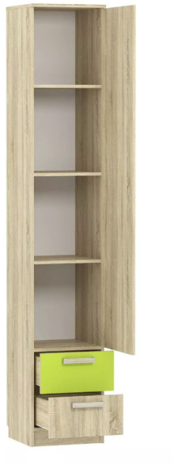 Шкаф для белья с ящиками НМ 013.01-02 М1