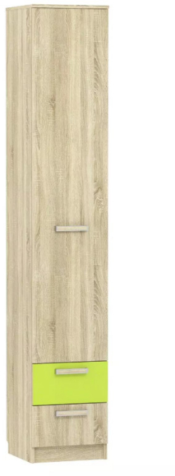 Шкаф для белья с ящиками НМ 013.01-02 М1
