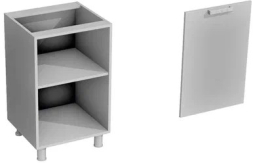 Нижний шкаф Н-601 Орхидея